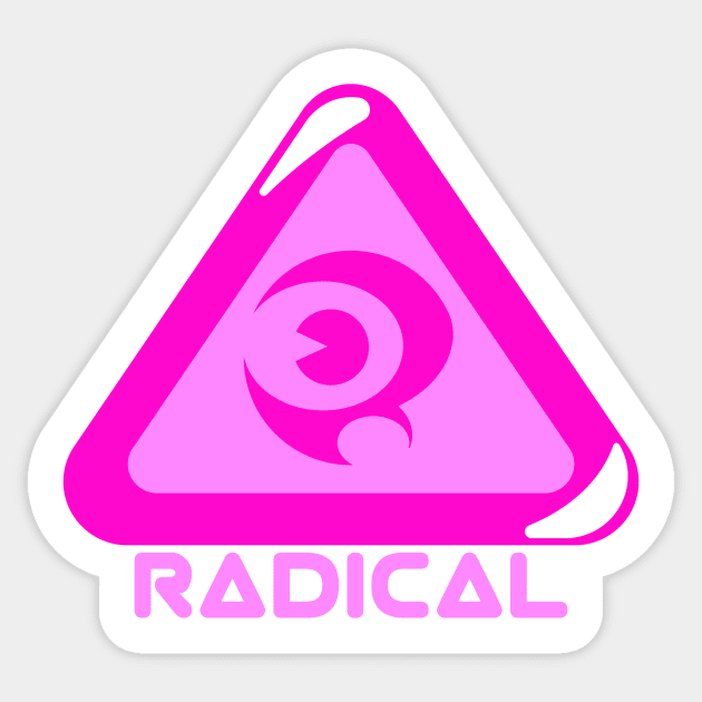 Reggie Radical Grinder Jelly Logo Sticker by RebelTaxi